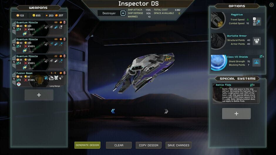 Interstellar Space: Genesis - Natural Law Screenshot