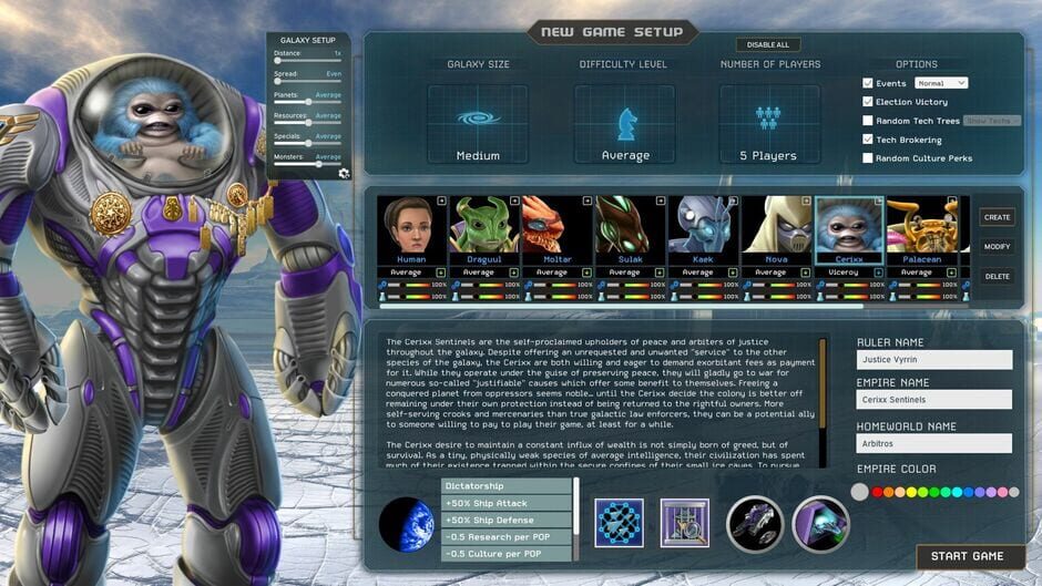 Interstellar Space: Genesis - Natural Law Screenshot