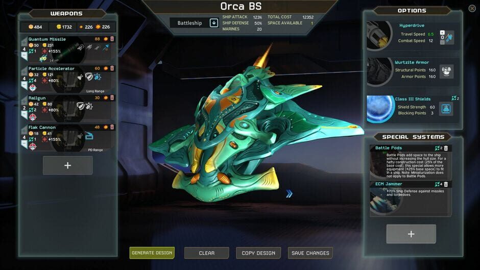 Interstellar Space: Genesis - Natural Law Screenshot