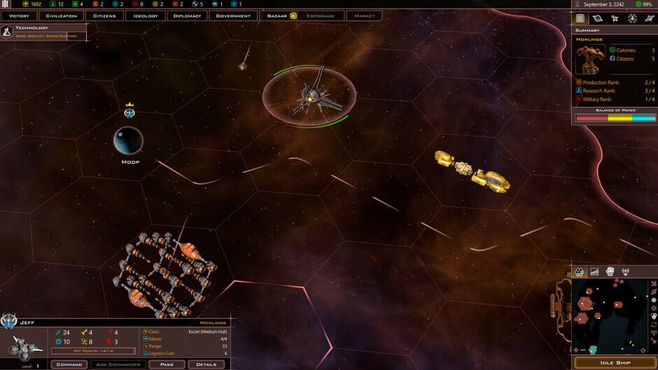 Galactic Civilizations III: Heroes of Star Control - Origins Screenshot