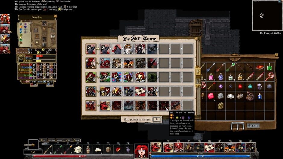 Dungeons of Dredmor: Realm of the Diggle Gods Screenshot