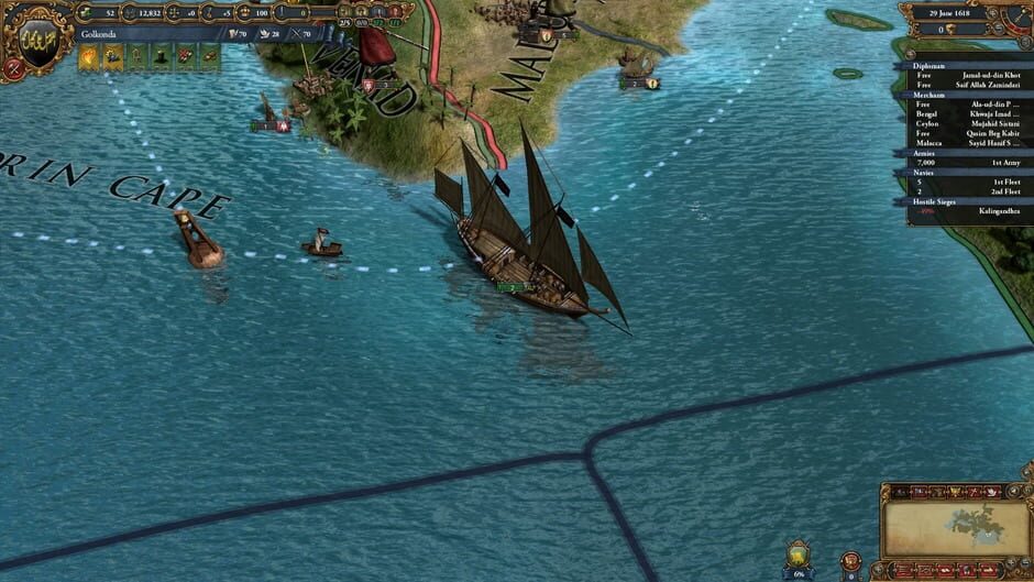 Europa Universalis IV: Indian Ships Unit Pack Screenshot