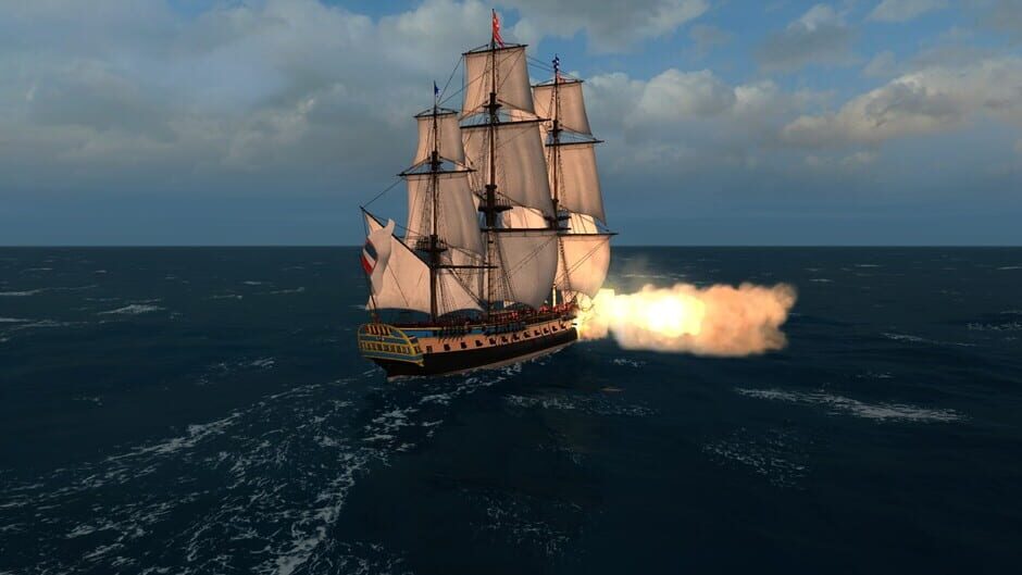 สกรีนช็อตจาก Naval Action: L'Hermione (รูปที่ 8)