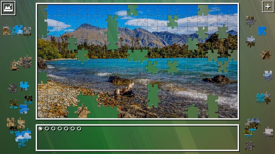 สกรีนช็อตจาก Super Jigsaw Puzzle: Generations - New Zealand (รูปที่ 5)