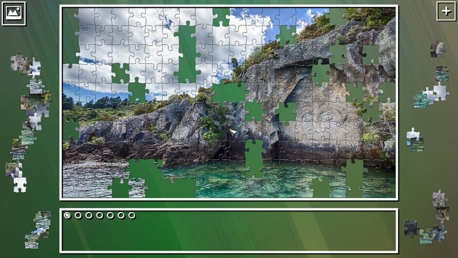 สกรีนช็อตจาก Super Jigsaw Puzzle: Generations - New Zealand (รูปที่ 8)