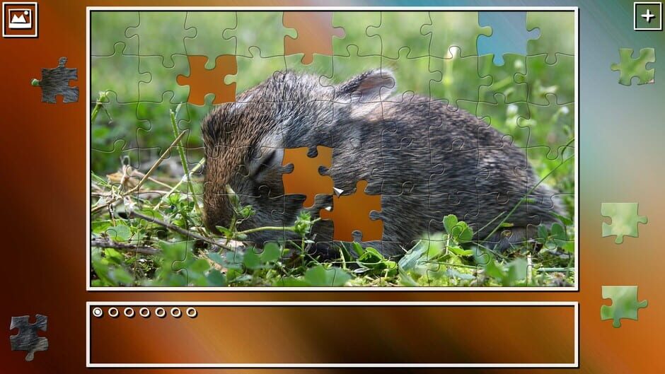 สกรีนช็อตจาก Super Jigsaw Puzzle: Generations - Baby Animals (รูปที่ 2)