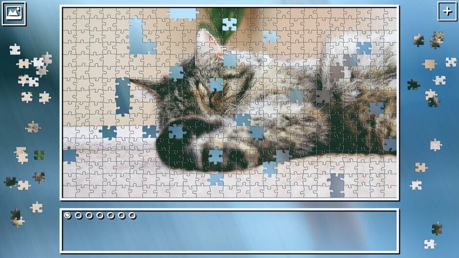 สกรีนช็อตจาก Super Jigsaw Puzzle: Generations - Cats Puzzles (รูปที่ 2)