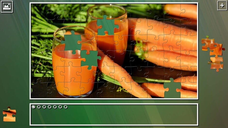 สกรีนช็อตจาก Super Jigsaw Puzzle: Generations - Vegetables (รูปที่ 3)