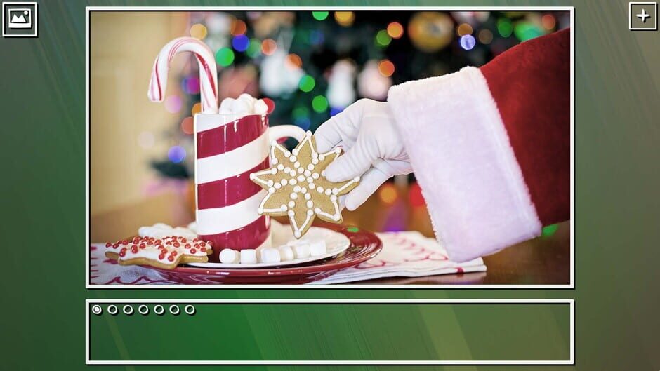 สกรีนช็อตจาก Super Jigsaw Puzzle: Generations - Christmas Puzzles (รูปที่ 2)