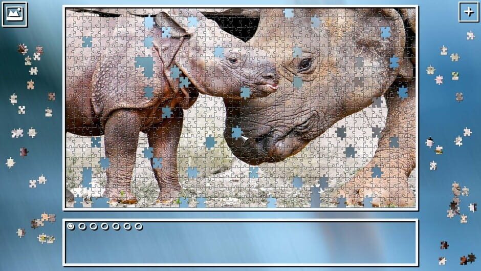 สกรีนช็อตจาก Super Jigsaw Puzzle: Generations - Baby Animals (รูปที่ 33)