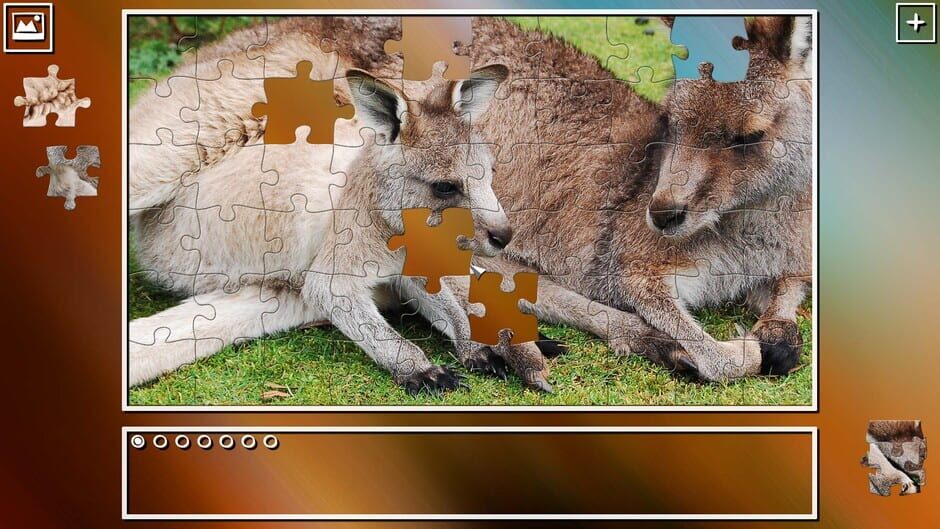 สกรีนช็อตจาก Super Jigsaw Puzzle: Generations - Baby Animals (รูปที่ 17)