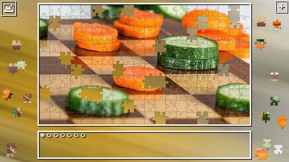 สกรีนช็อตจาก Super Jigsaw Puzzle: Generations - Vegetables (รูปที่ 14)