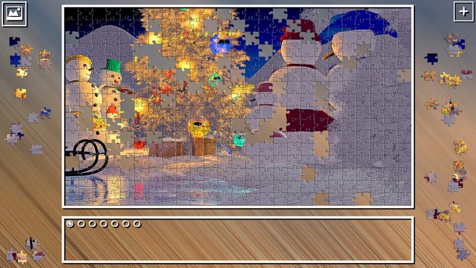 สกรีนช็อตจาก Super Jigsaw Puzzle: Generations - Christmas Puzzles (รูปที่ 7)