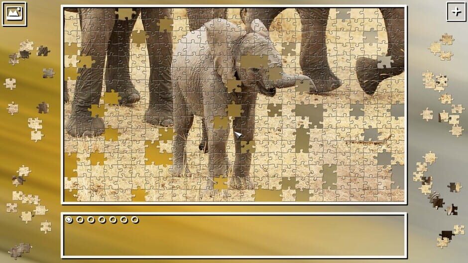 สกรีนช็อตจาก Super Jigsaw Puzzle: Generations - Baby Animals (รูปที่ 39)