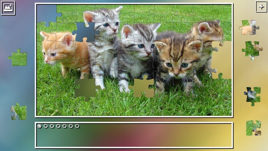 สกรีนช็อตจาก Super Jigsaw Puzzle: Generations - Kittens Puzzles (รูปที่ 8)