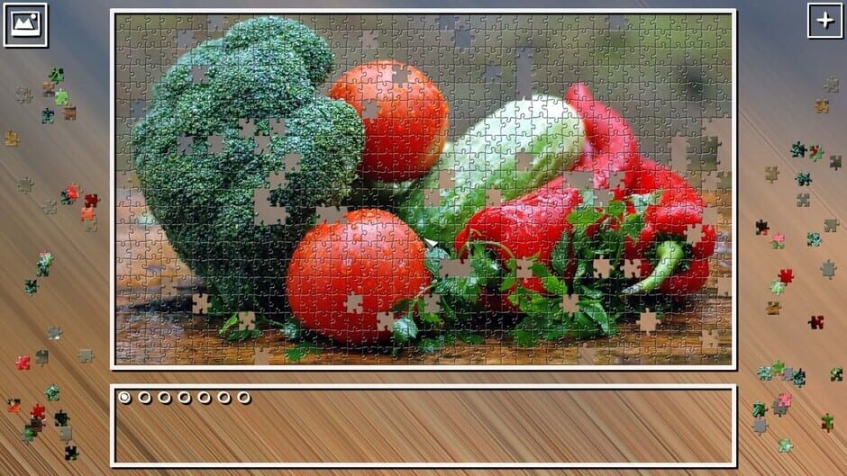 สกรีนช็อตจาก Super Jigsaw Puzzle: Generations - Vegetables (รูปที่ 9)