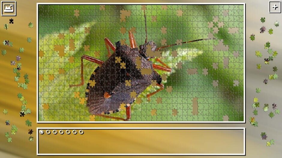 สกรีนช็อตจาก Super Jigsaw Puzzle: Generations - Bugs Puzzles (รูปที่ 4)