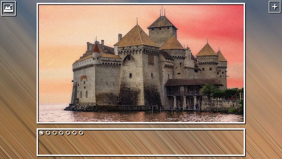 สกรีนช็อตจาก Super Jigsaw Puzzle: Generations - Castles Puzzles (รูปที่ 3)