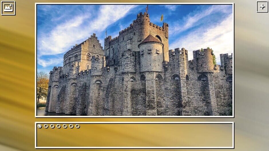 สกรีนช็อตจาก Super Jigsaw Puzzle: Generations - Castles Puzzles (รูปที่ 5)