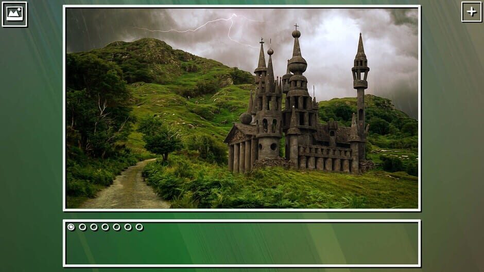สกรีนช็อตจาก Super Jigsaw Puzzle: Generations - Castles Puzzles (รูปที่ 6)