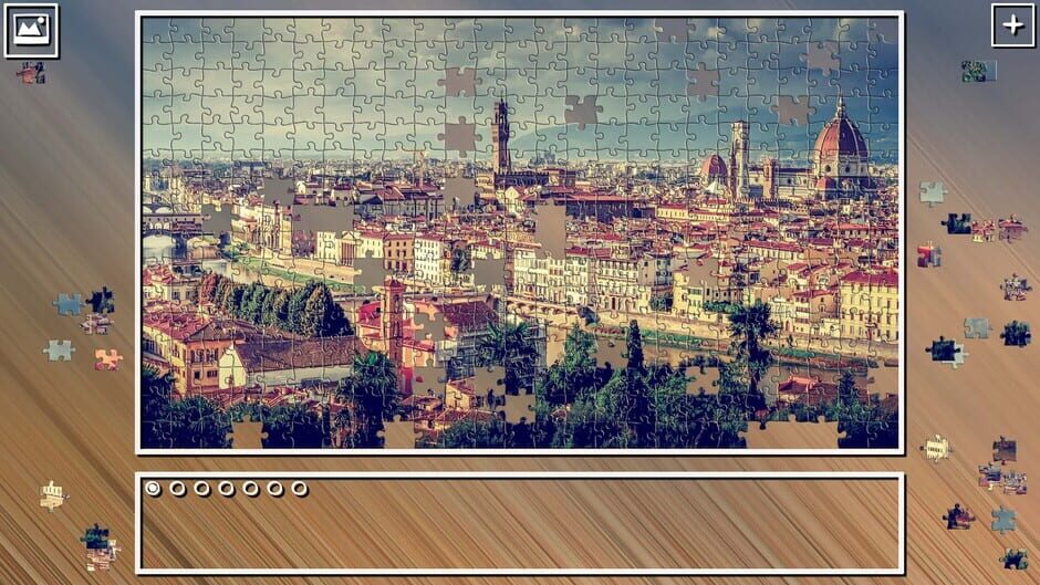 สกรีนช็อตจาก Super Jigsaw Puzzle: Generations - Italy Puzzles (รูปที่ 12)