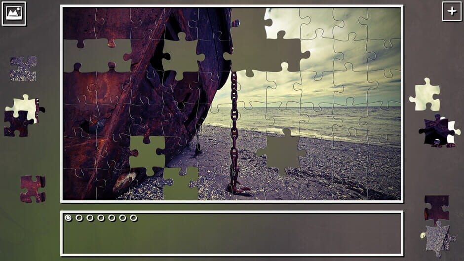 สกรีนช็อตจาก Super Jigsaw Puzzle: Generations - Beaches Puzzles (รูปที่ 2)
