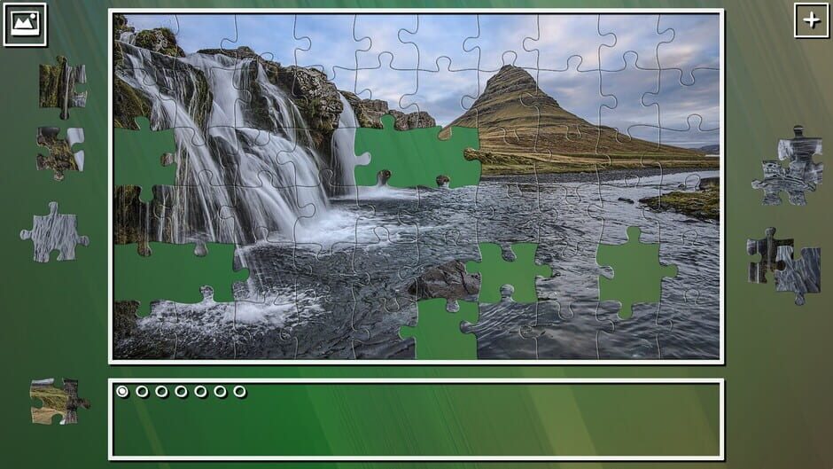 สกรีนช็อตจาก Super Jigsaw Puzzle: Generations - Waterfalls Puzzles (รูปที่ 6)