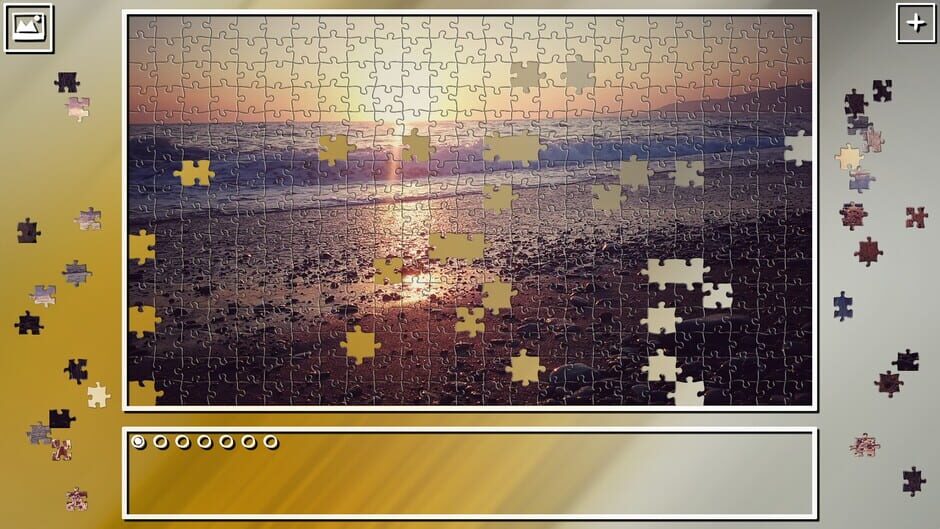 สกรีนช็อตจาก Super Jigsaw Puzzle: Generations - Beaches Puzzles (รูปที่ 10)