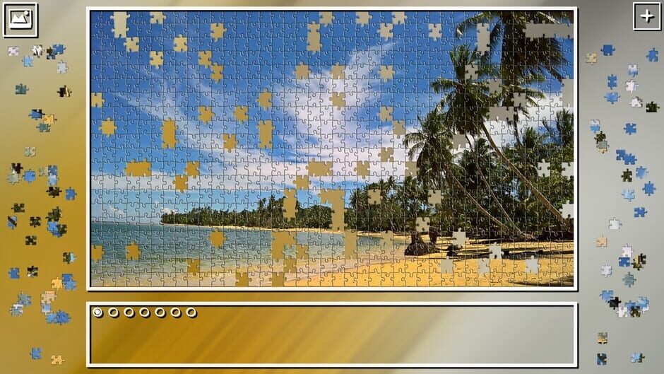 สกรีนช็อตจาก Super Jigsaw Puzzle: Generations - Beaches Puzzles (รูปที่ 11)