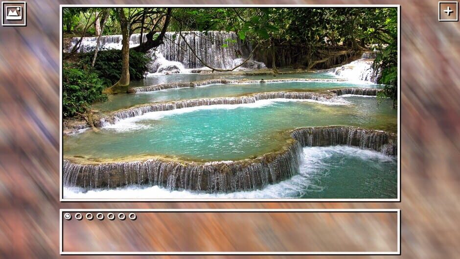สกรีนช็อตจาก Super Jigsaw Puzzle: Generations - Waterfalls Puzzles (รูปที่ 10)