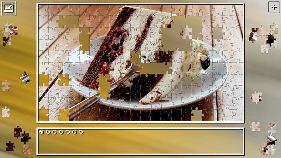 สกรีนช็อตจาก Super Jigsaw Puzzle: Generations - Sweets Puzzles (รูปที่ 4)