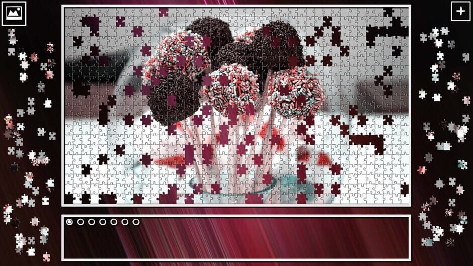 สกรีนช็อตจาก Super Jigsaw Puzzle: Generations - Sweets Puzzles (รูปที่ 6)