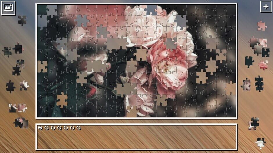 สกรีนช็อตจาก Super Jigsaw Puzzle: Generations - Flowers Puzzles (รูปที่ 2)