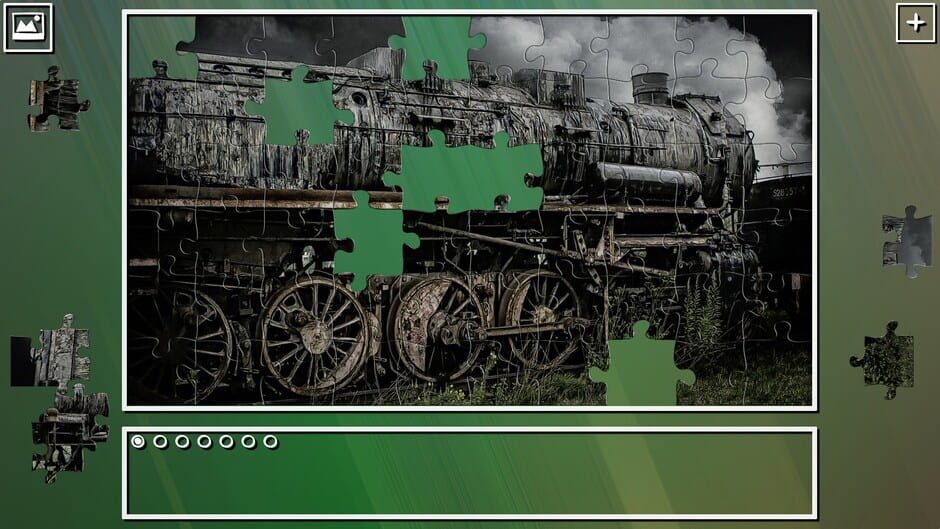 สกรีนช็อตจาก Super Jigsaw Puzzle: Generations - Trains Puzzles (รูปที่ 2)