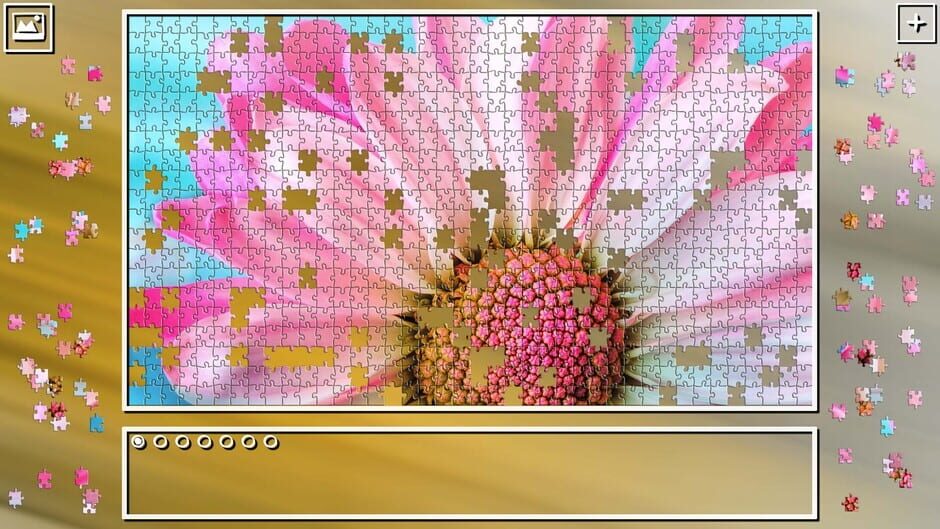 สกรีนช็อตจาก Super Jigsaw Puzzle: Generations - Flowers Puzzles (รูปที่ 4)