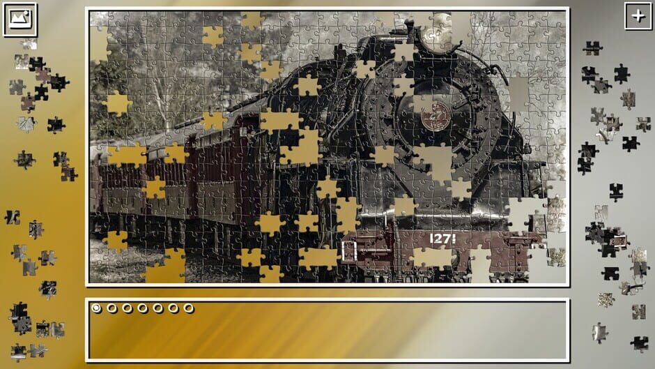 สกรีนช็อตจาก Super Jigsaw Puzzle: Generations - Trains Puzzles (รูปที่ 5)