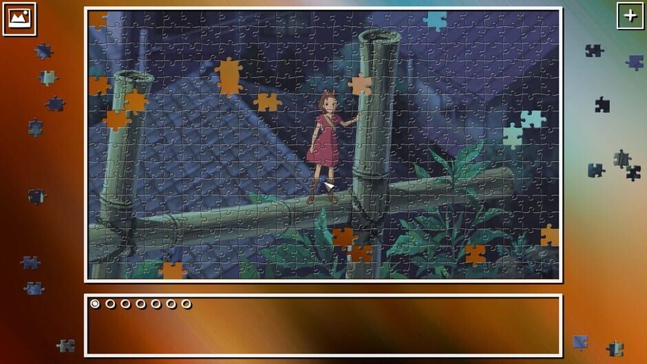 สกรีนช็อตจาก Super Jigsaw Puzzle: Generations - Anime Puzzles 2 (รูปที่ 2)