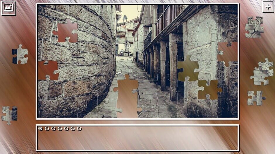 สกรีนช็อตจาก Super Jigsaw Puzzle: Generations - Spain Puzzles (รูปที่ 5)