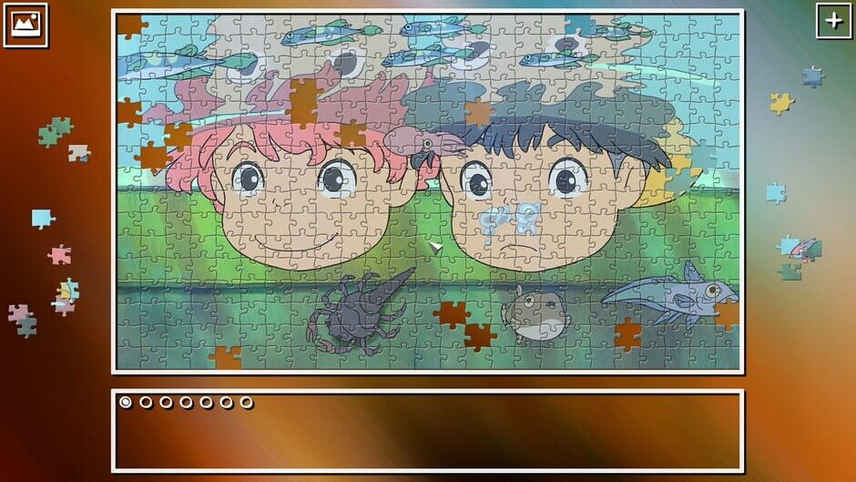 สกรีนช็อตจาก Super Jigsaw Puzzle: Generations - Anime Puzzles 2 (รูปที่ 3)