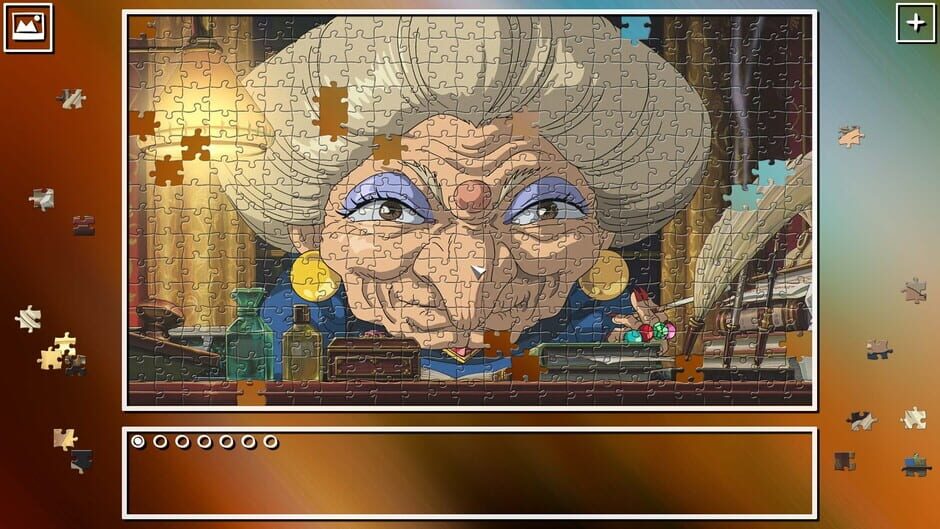 สกรีนช็อตจาก Super Jigsaw Puzzle: Generations - Anime Puzzles 2 (รูปที่ 5)