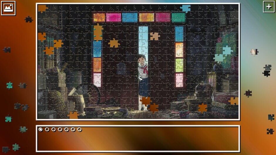 สกรีนช็อตจาก Super Jigsaw Puzzle: Generations - Anime Puzzles 2 (รูปที่ 6)