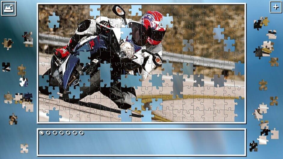 สกรีนช็อตจาก Super Jigsaw Puzzle: Generations - Motorbikes Puzzles (รูปที่ 3)