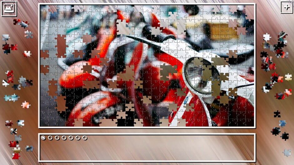 สกรีนช็อตจาก Super Jigsaw Puzzle: Generations - Motorbikes Puzzles (รูปที่ 7)