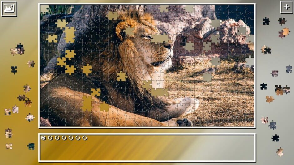 สกรีนช็อตจาก Super Jigsaw Puzzle: Generations - Big Cats Puzzles (รูปที่ 3)