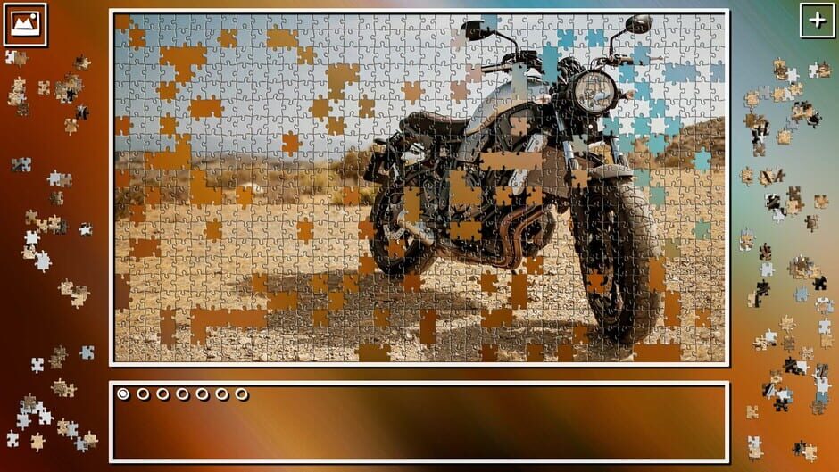 สกรีนช็อตจาก Super Jigsaw Puzzle: Generations - Motorbikes Puzzles (รูปที่ 9)
