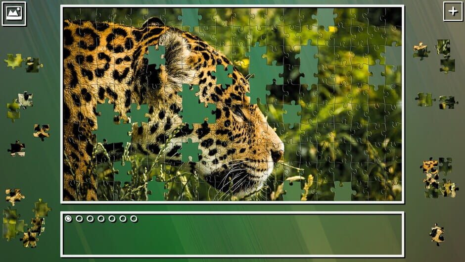 สกรีนช็อตจาก Super Jigsaw Puzzle: Generations - Big Cats Puzzles (รูปที่ 4)