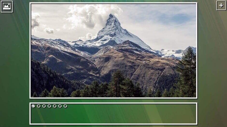 สกรีนช็อตจาก Super Jigsaw Puzzle: Generations - Landscapes Puzzles (รูปที่ 2)
