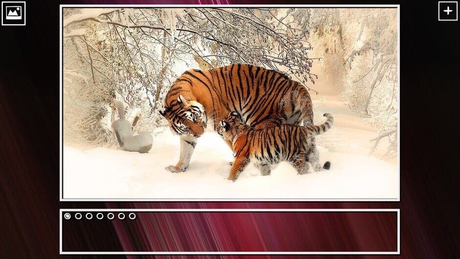 สกรีนช็อตจาก Super Jigsaw Puzzle: Generations - Big Cats Puzzles (รูปที่ 6)