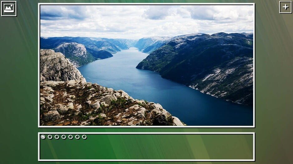 สกรีนช็อตจาก Super Jigsaw Puzzle: Generations - Landscapes Puzzles (รูปที่ 8)