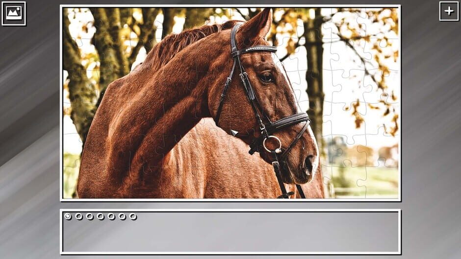 สกรีนช็อตจาก Super Jigsaw Puzzle: Generations - Horses Puzzles (รูปที่ 2)